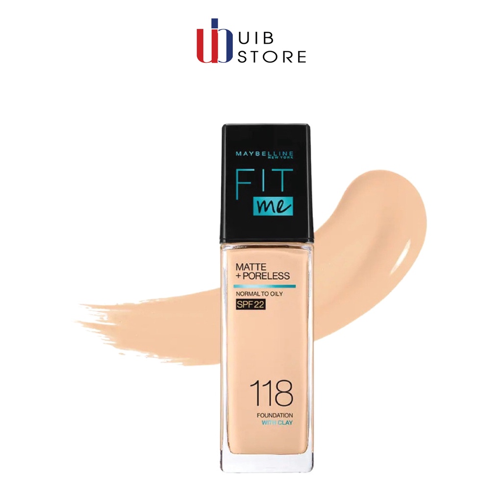 Kem Nền Maybelline Fit Me Matte Pore SPF 22 (dạng pump)