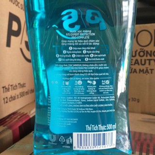 Nước súc miệng P/S ( 500ML Date 2022 )