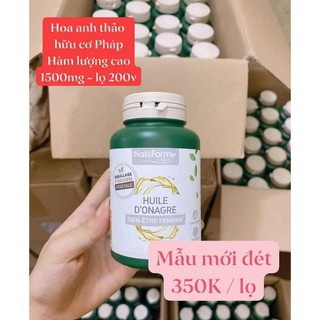 hoa anh thảo hữu cơ nat&form của pháp