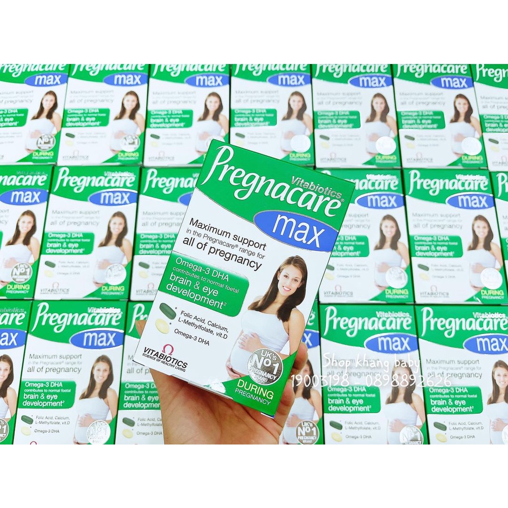 Vitamin tổng hợp cho mẹ bầu Pregnacare Max - Shop Khang Baby
