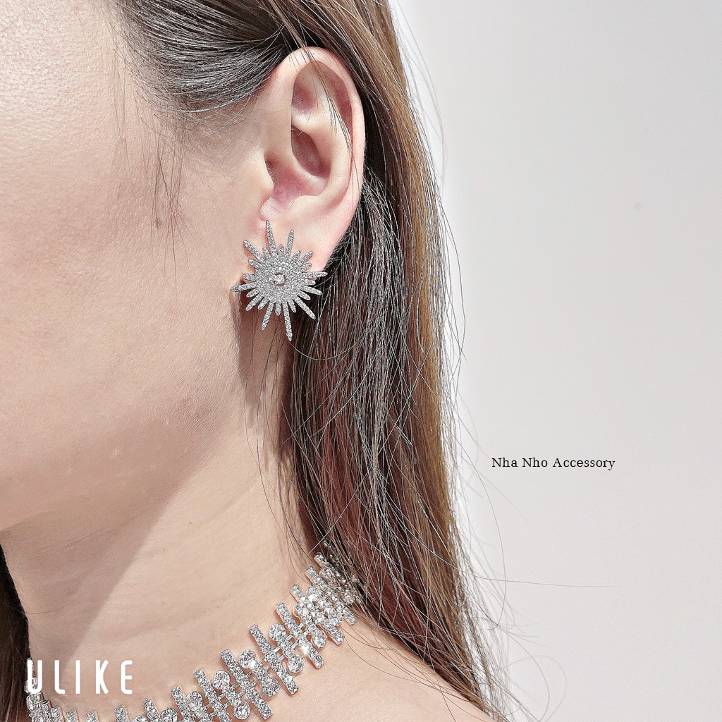 Khuyên Tai Hình Chớp Tròn Đi Tiệc NHÀ NHỎ 1523