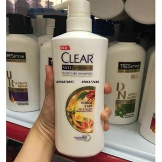 Dầu gội clear thảo dược 450ml