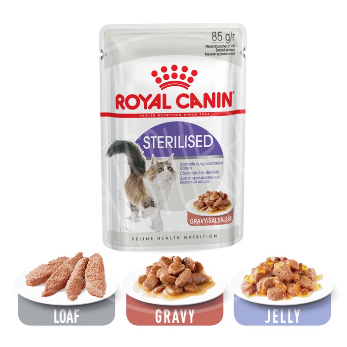 Pate gói Royal Canin Sterilised cho mèo triệt sản gói 85g