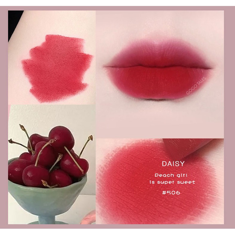 Son Lì Mịn Môi GOGOTALES GT185 Daisy Cúc Hoa Mi [GOGO TALES ] | BigBuy360 - bigbuy360.vn