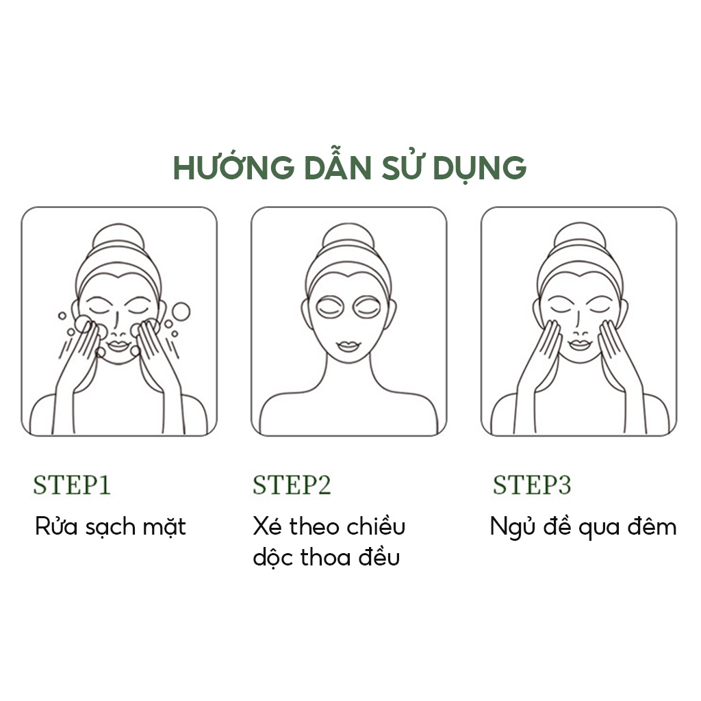 Mặt nạ ngủ collagen thạch Bioaqua giúp bổ sung collagen săn chắc đàn hồi da nội địa Trung - Beauty at home