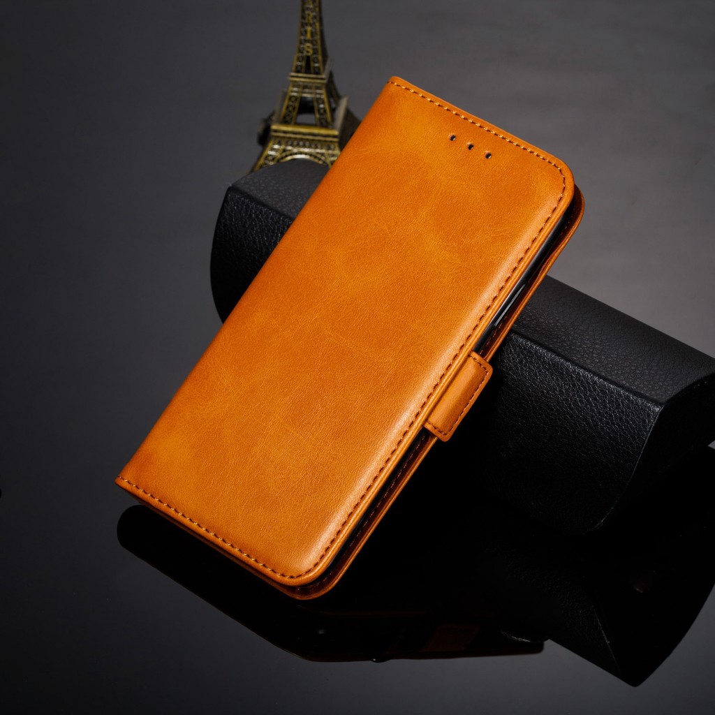 Bao da điện thoại nắp gập màu trơn dành cho Samsung A5 2017 | BigBuy360 - bigbuy360.vn