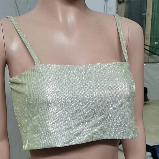 Áo Hai Dây Hở Lưng Màu Sắc Long Lanh Quyến Rũ Cho Nữ