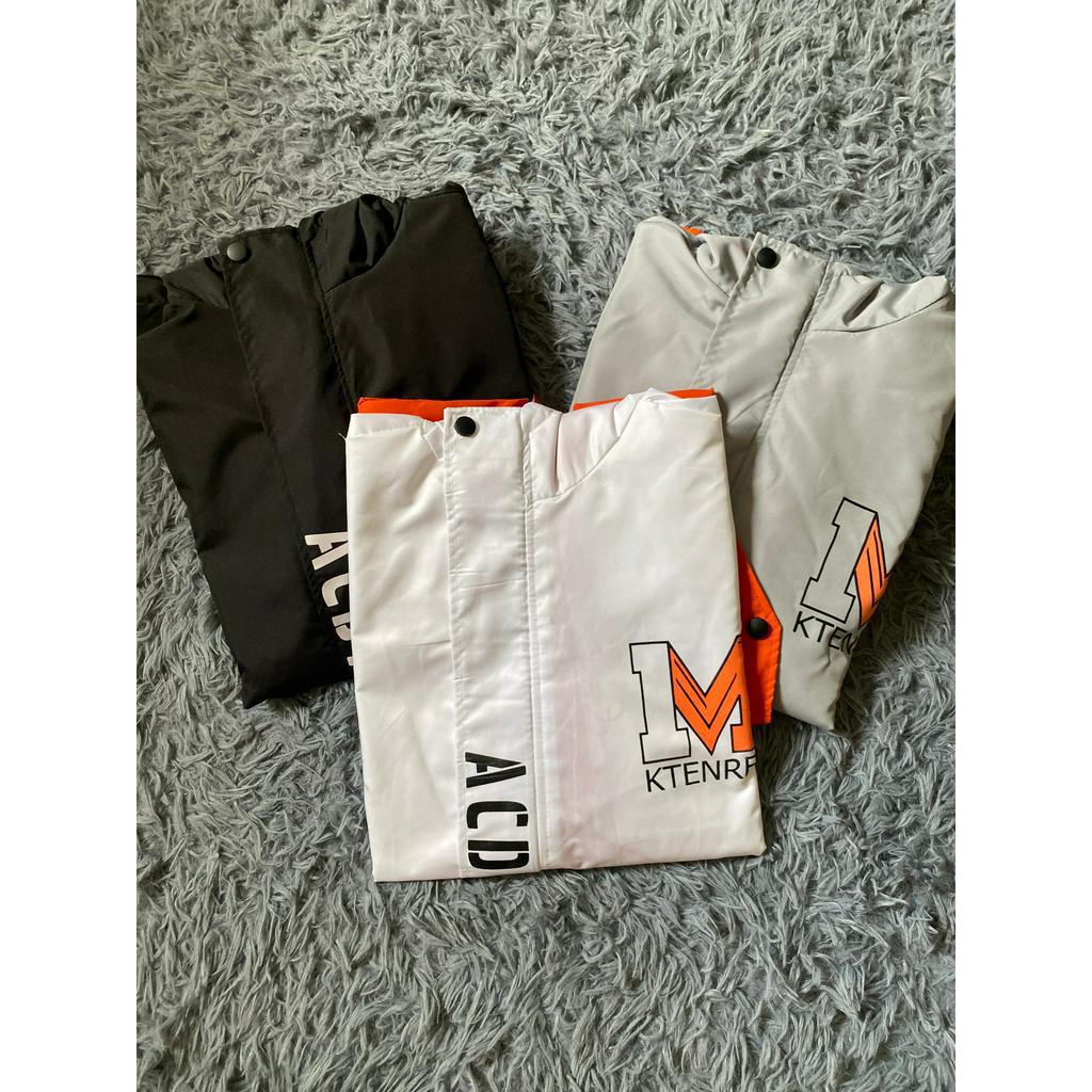 ÁO KHOÁC DÙ NAM CHỮ M LÓT MERO DÀY DẶN SHOP CHỤP THẬT CÓ TÚI TRONG