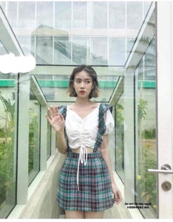 Áo crt dây rút ngực (HS)