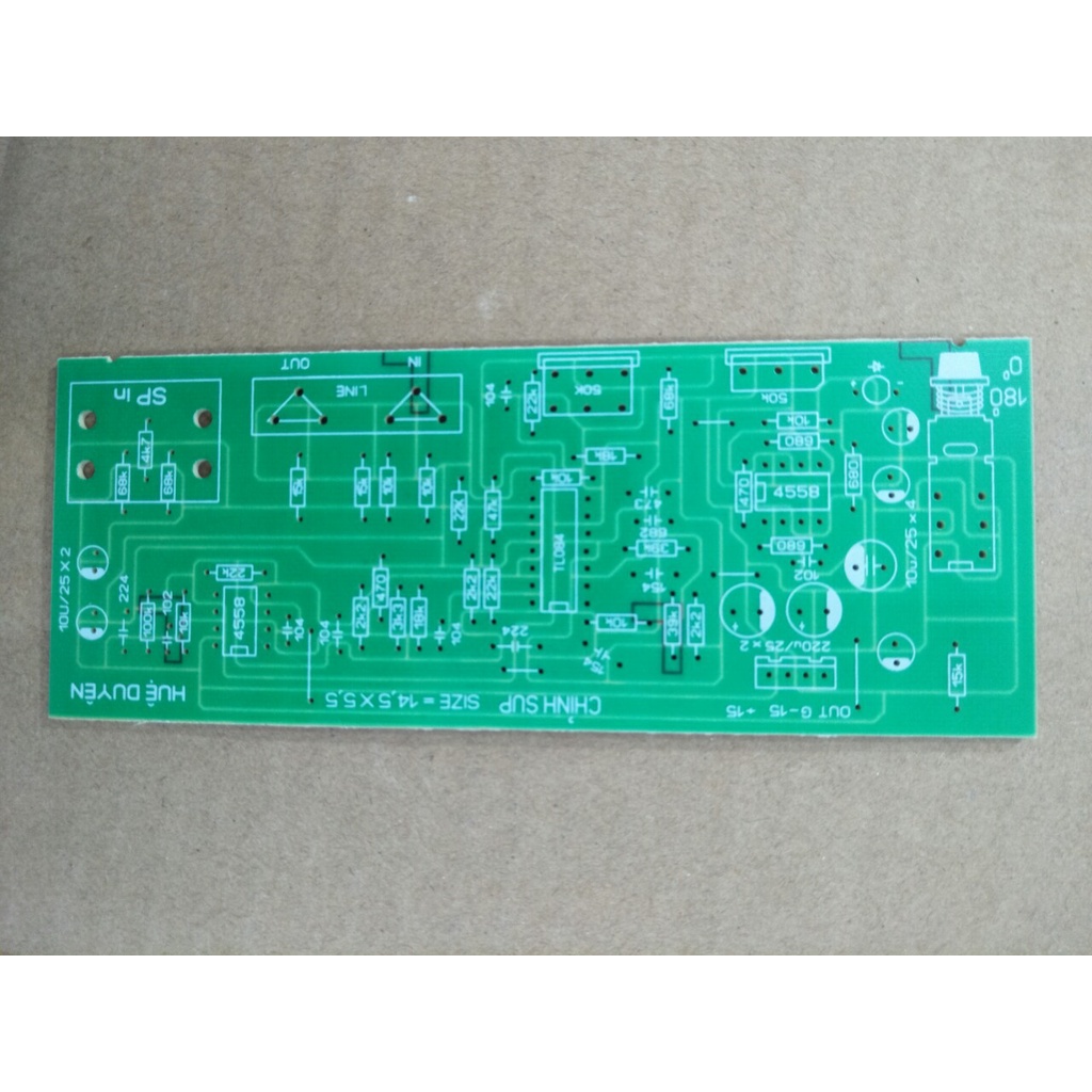 Pcp cắt súp sử dụng cho loa súp điện BO SỢI THUỶ TINH