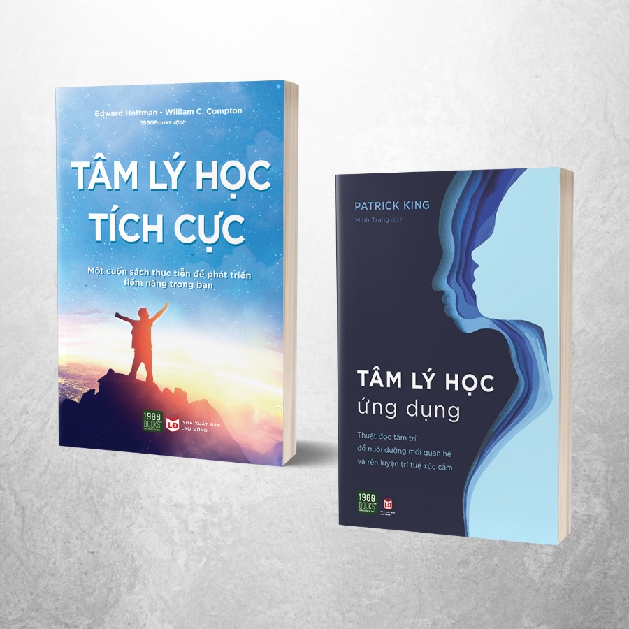 Sách - Combo 2 cuốn Tâm lý học tích cực, Tâm lý học ứng dụng