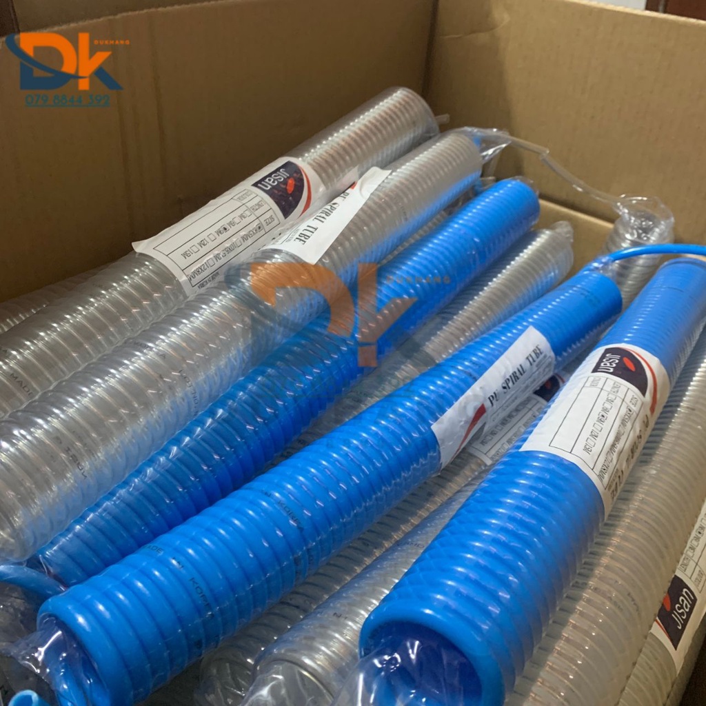 Ống hơi xoắn PU JISAN Hàn Quốc