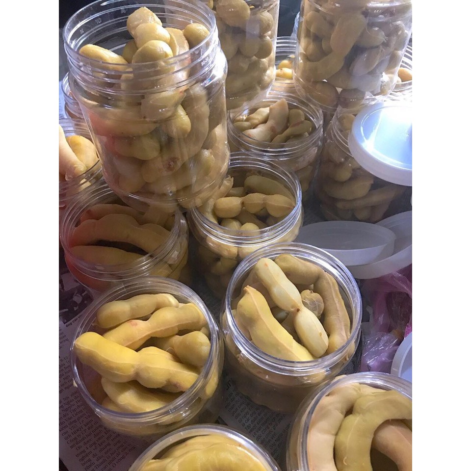 500g Me Ngâm Chua Ngọt Kèm Muối Tôm