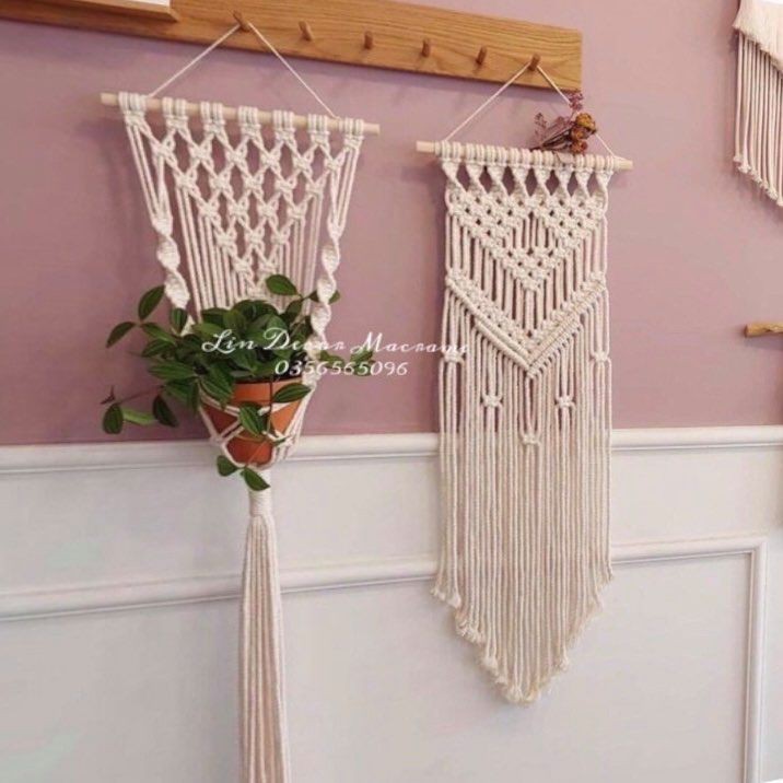 [Giá Ưu Đãi] Macrame trang trí treo tường phòng ngủ,homestay... | BigBuy360 - bigbuy360.vn