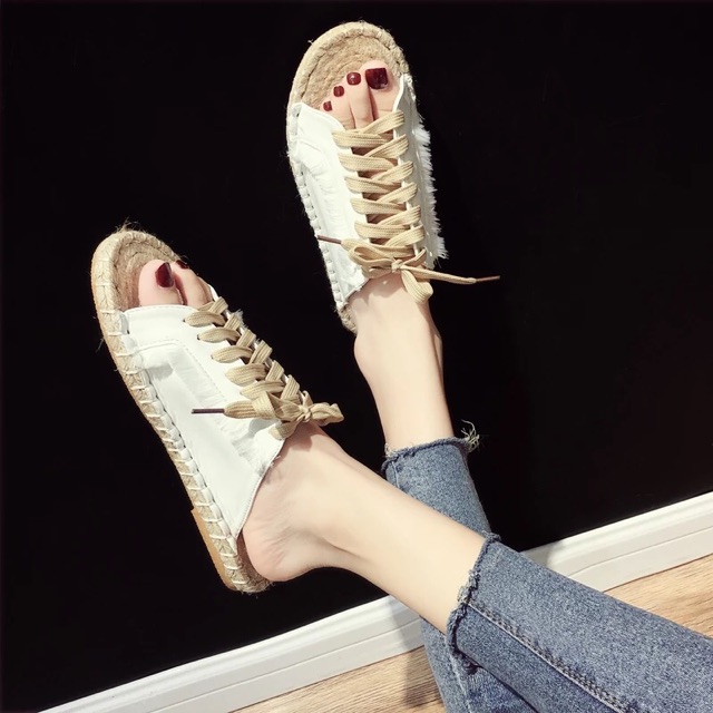 Dép không biết đặt tên là gì :)), dép cói, dép buộc giây | BigBuy360 - bigbuy360.vn