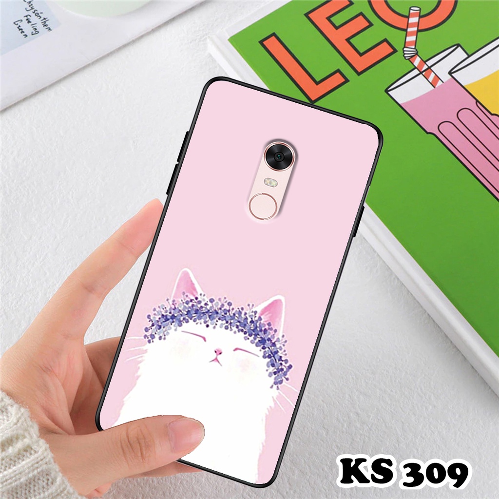 Ốp lưng Xiaomi Redmi 5 - Redmi 5A - Redmi 5X - Redmi 5 Plus - Ốp in hình mèo con ngộ nghĩnh