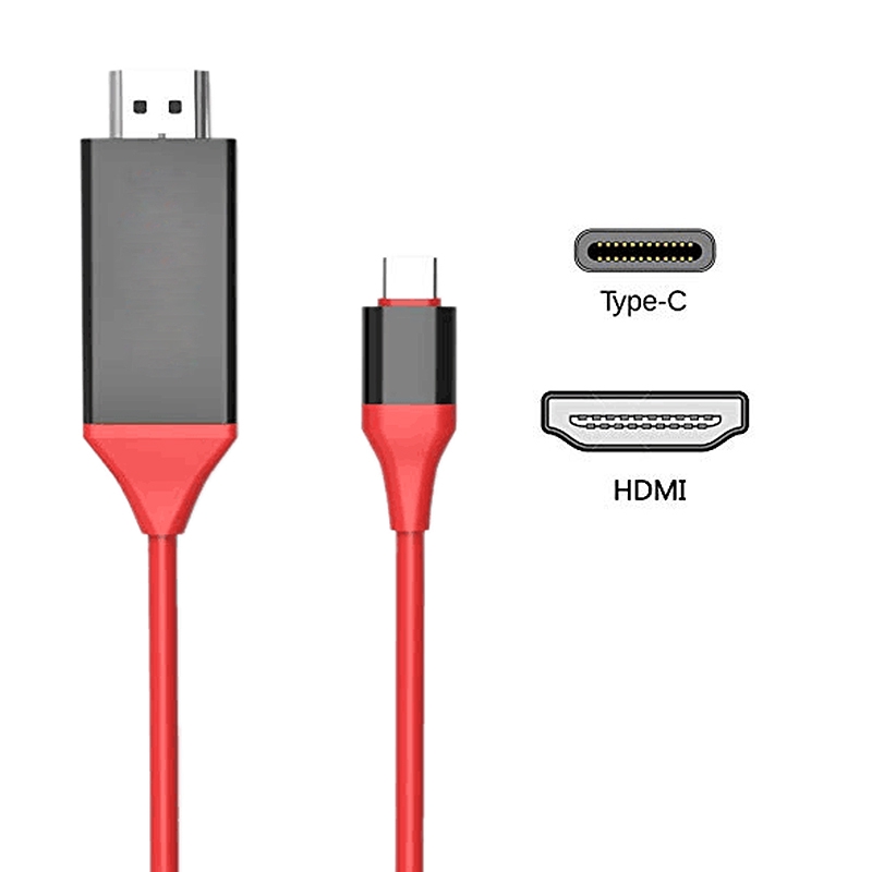 Cáp chuyển đổi USB type-C 3.1 sang HDMI hỗ trợ HD 4K 2M