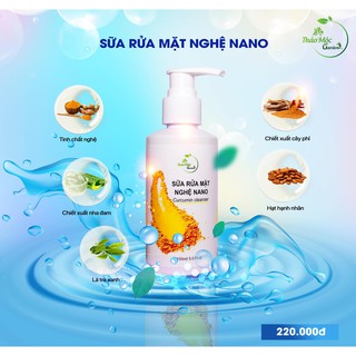 Sữa rửa mặt nghệ nano