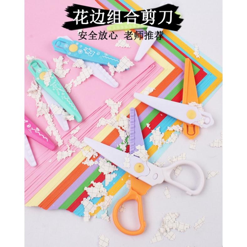 Kéo cắt 6 lưỡi tạo vân sóng siêu đẹp