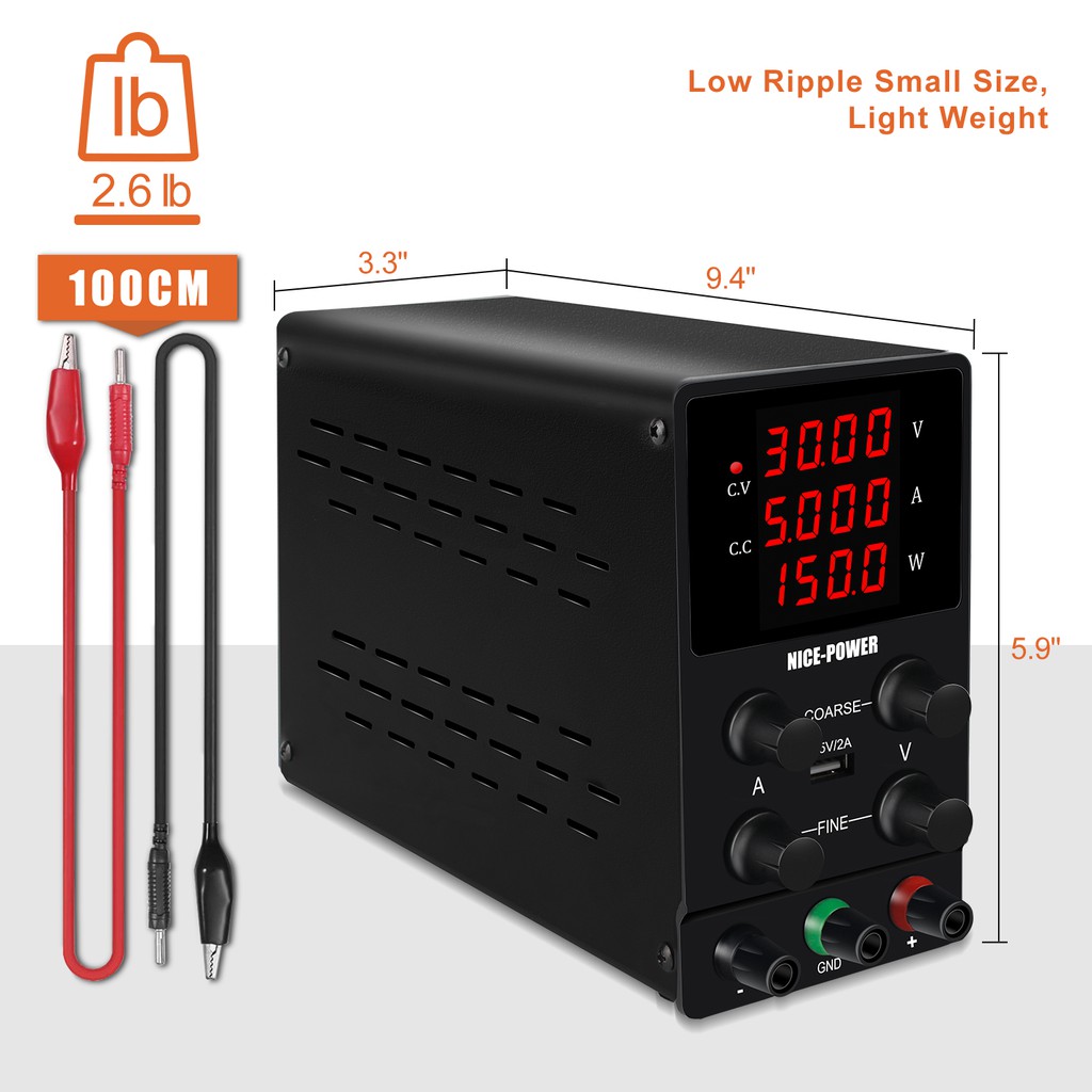 NGUỒN CUNG CẤP ĐIỆN DC 30V 5A NICE-POWER