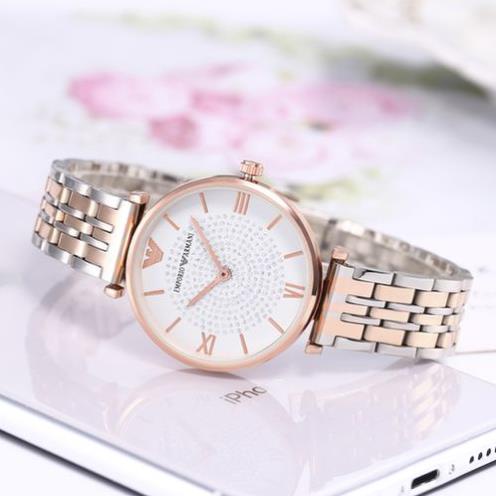 Đồng Hồ Nữ Armani Chính Hãng Mặt Tròn Dây Đúc Chống Nước Bảo Hành 24 Tháng Cao Cấp - Mã ARMANI | BigBuy360 - bigbuy360.vn