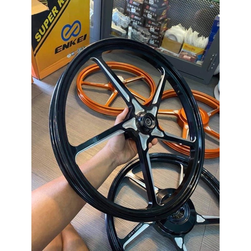 VÀNH ĐÚC MÂM ENKIE CNC VARIO PCX150 click125 17inches