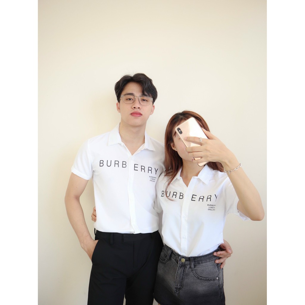 Áo sơ mi nam đẹp tay ngắn kiểu BBR 2 màu họa tiết giá rẻ AHFASHION