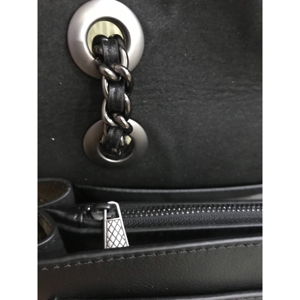 Túi hoa trà da bò đính đinh #hoatra #coach #dathat