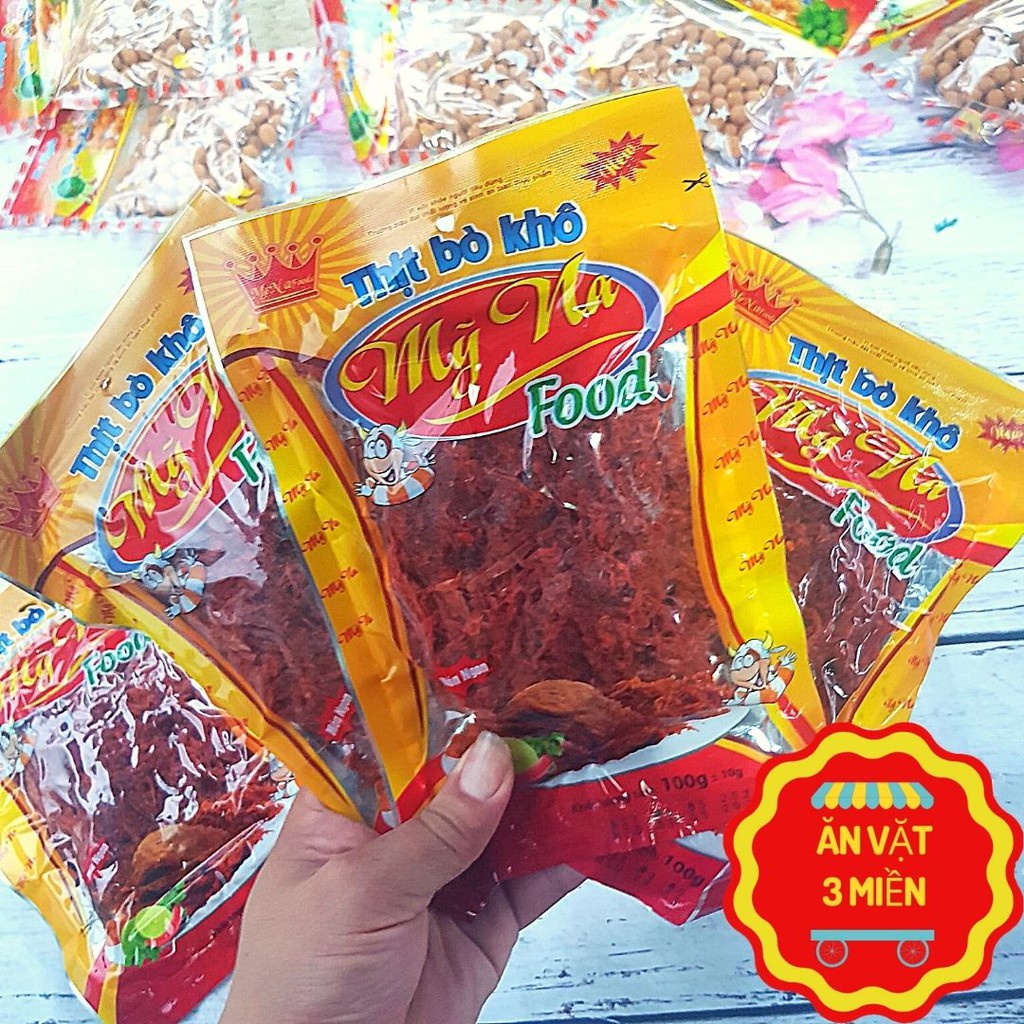 [Mã 12FMCGSALE1 giảm 10% đơn 250K] Khô Bò Xé Sợi Tây Bắc Phương Huyền Foods