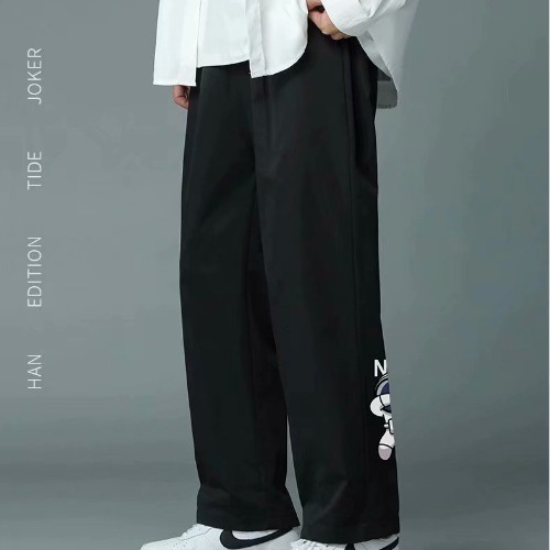 Quần ống rộng LangThang Unisex, quần dài cạp chun có dây rút điều chỉnh eo vải co dãn dày dặn mặc 4 mùa