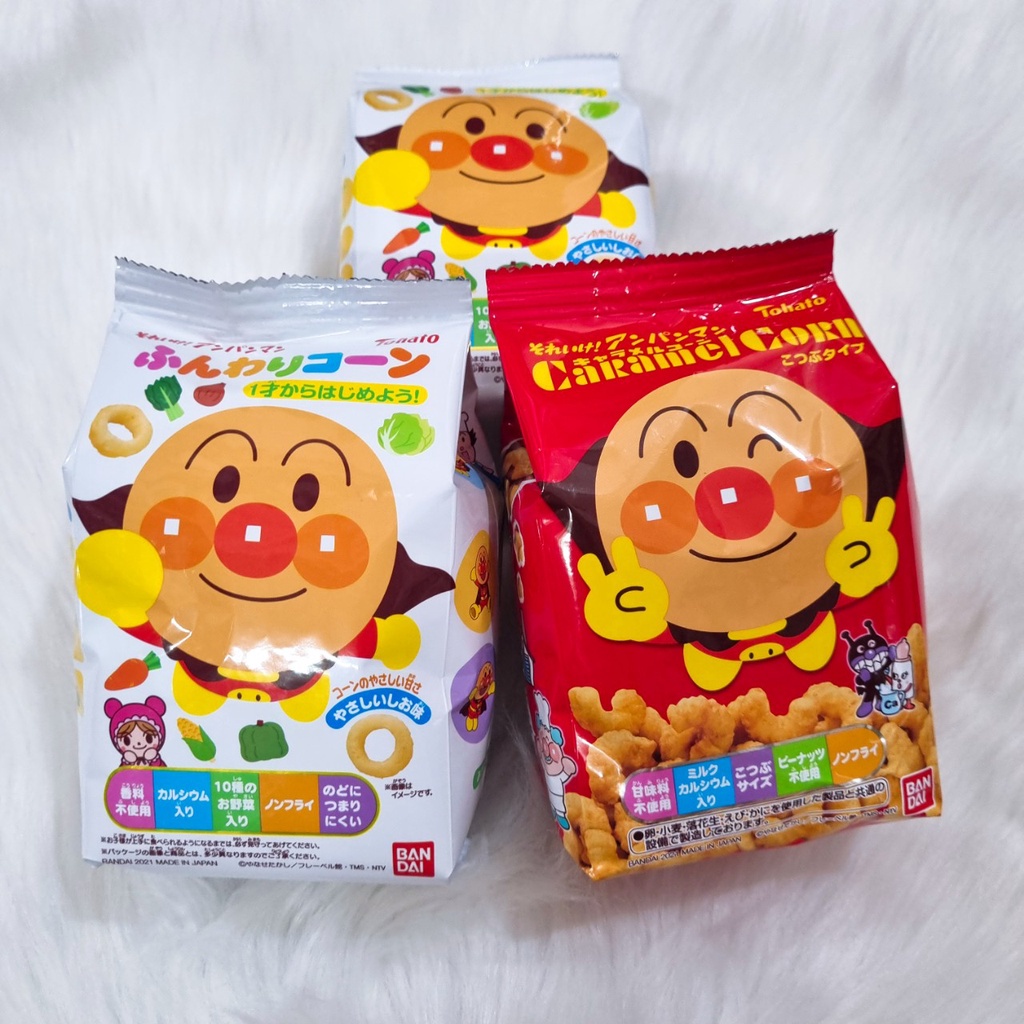 Bánh snack ăn dặm Tohato Nhật Bản nhiều vị