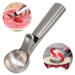 Dụng cụ múc kem,muỗng múc kem bằng inox, muôi múc thịt viên mẫu mới