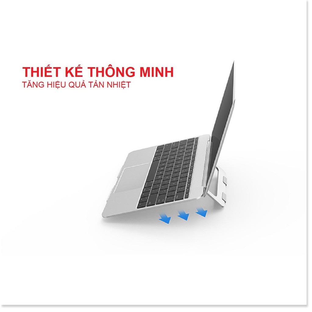 Giá Đỡ Dành Cho Laptop, Macbook Để Bàn Có Thể Gấp Gọn. Chất Liệu Hợp Kim Nhôm Cao Cấp