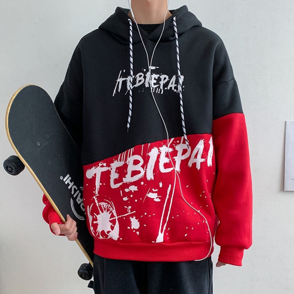 ÁO HOODIE unisex phối in TEBIEPAI | BigBuy360 - bigbuy360.vn
