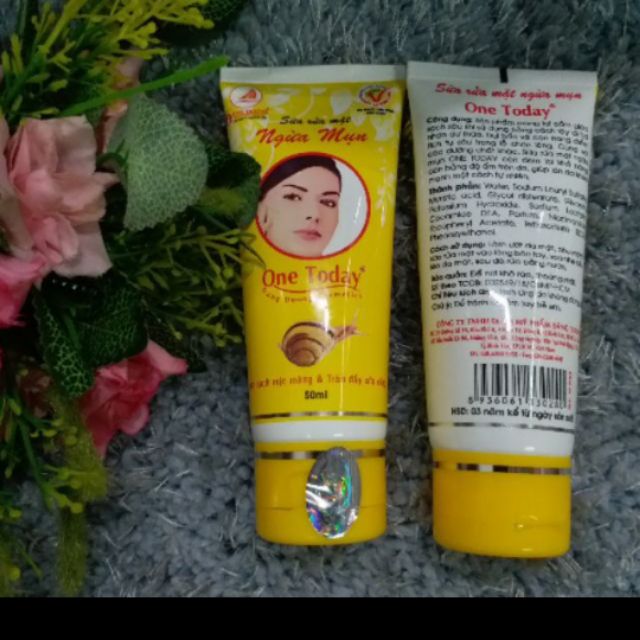 Sữa rửa mặt one today