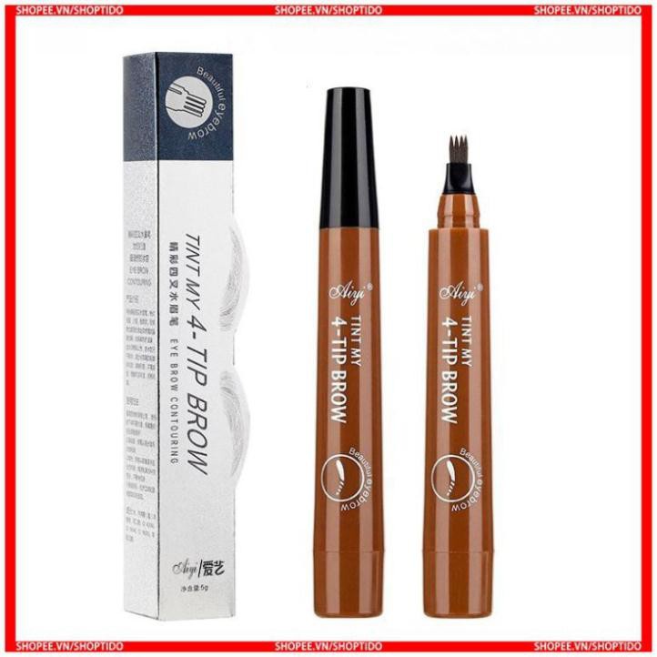 Bút kẻ mày phẩy sợi dạng gel Suake eyebrown contuoring hàng chính hãng nội địa Trung NPP Shoptido LL18