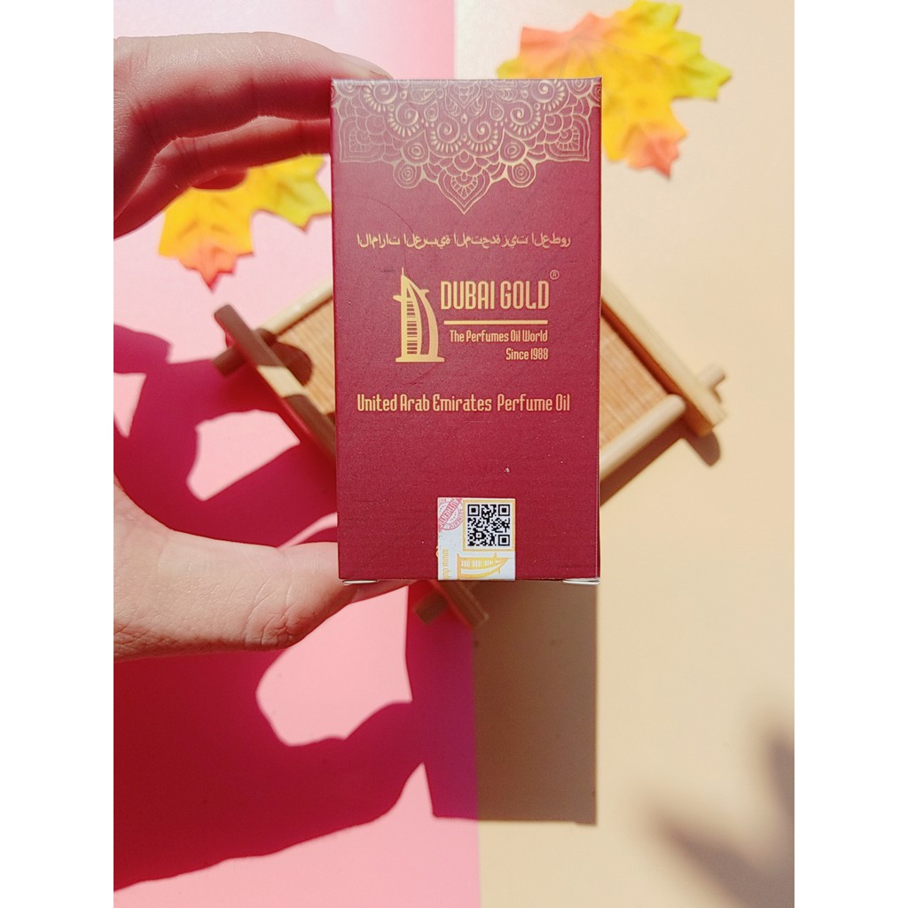 Tinh Dầu Nước Hoa Dubai Gold 17ml 15ml và 5ml Nam Nữ Nhập Khẩu Chính Ngạch | Thế Giới Skin Care