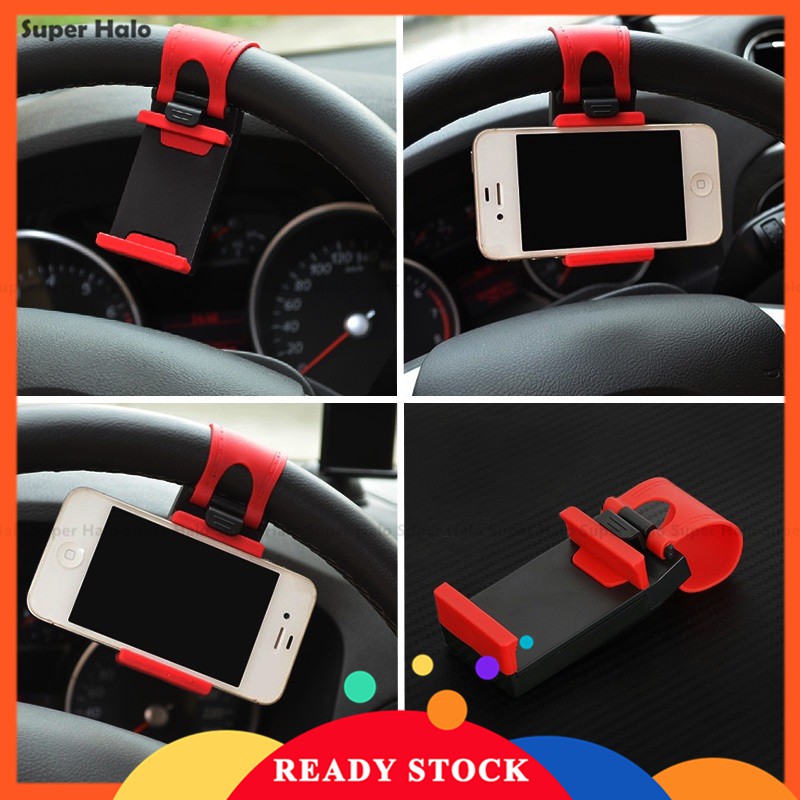 Giá đỡ điện thoại gắn vô lăng xe hơi | BigBuy360 - bigbuy360.vn