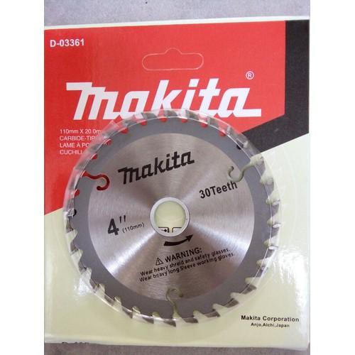 Lưỡi cắt gỗ Makita đường kính 110mm