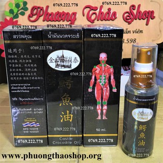 Dầu Cá Sấu Thái Lan