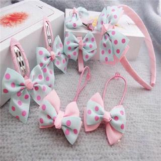 Bờm Cột Tóc Kẹp Tóc - Sét bờm tóc 7 chi tiết