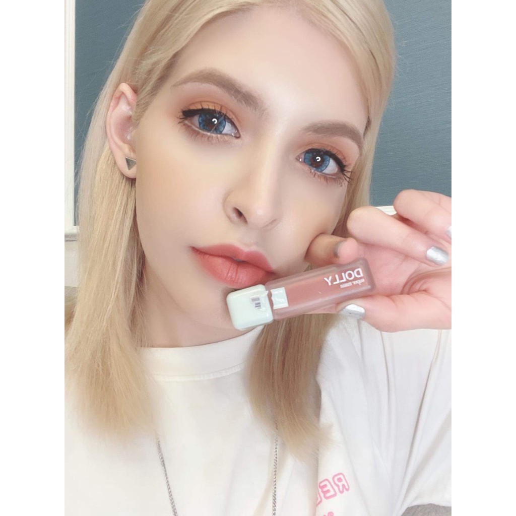 [12 Nâu Nude] Son Kem Lì Dolly Super Matte Không Chì Màu Nâu Nude Tont Tây | BigBuy360 - bigbuy360.vn