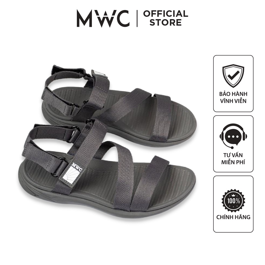 Giày MWC 7038 - Giày Sandal Nam Quai Ngang Đan Chéo Trẻ Trung