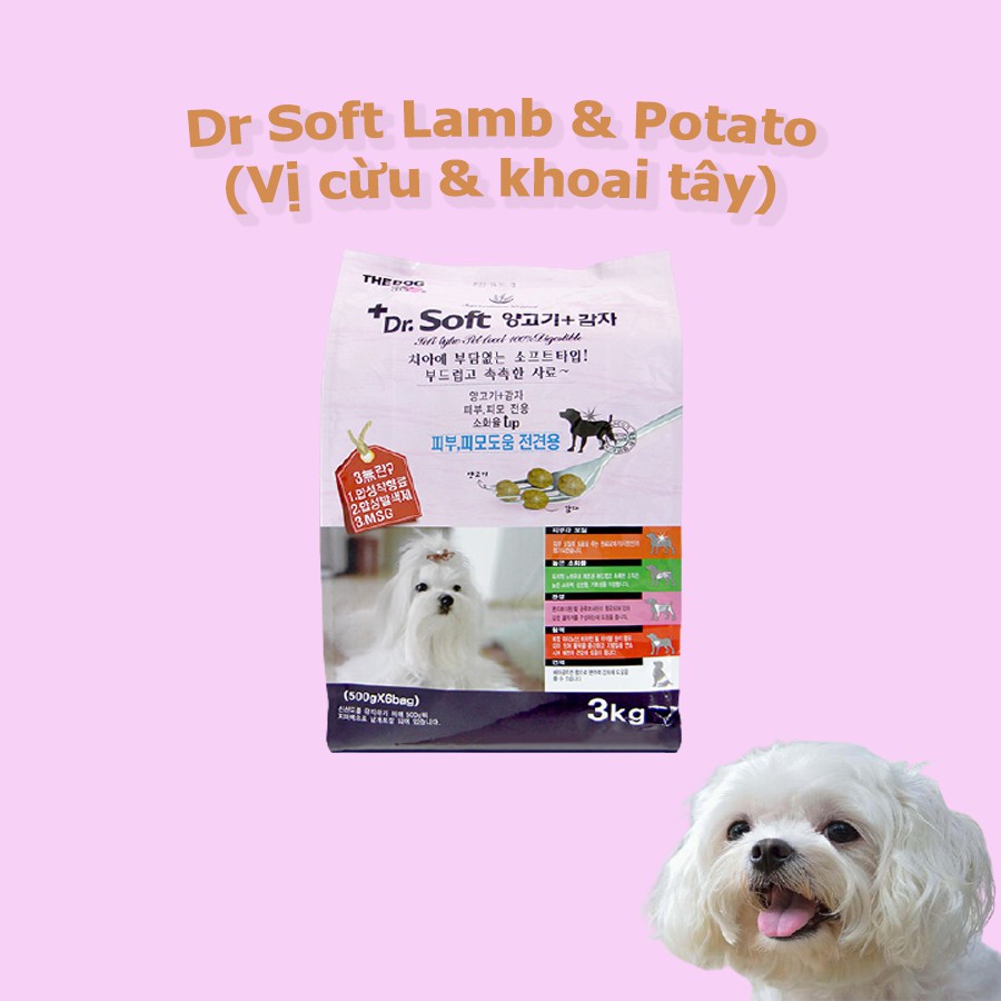 Dr Soft Thức Ăn Hạt Mềm Cho Chó