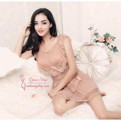 [Mềm mịn - Sang Chảnh] Váy ngủ sexy VAY320- váy ngủ gợi cảm cho người đẹp