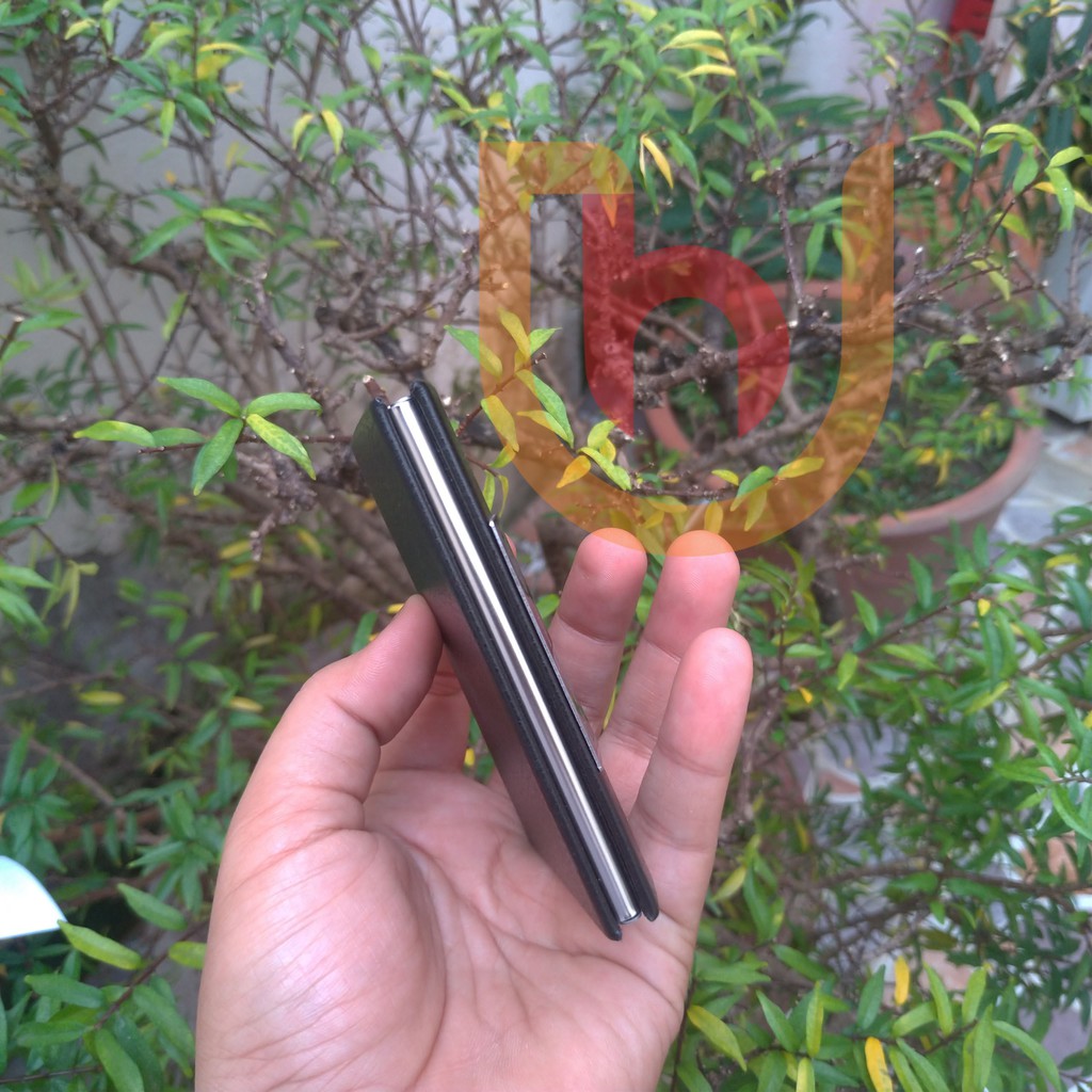 Hộp đựng name card, card visit bỏ túi cao cấp được làm bằng da simili và inox304