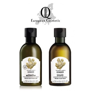 Dầu Gội, Xả Sạch Gàu Ginger Anti Dandruff Shampoo The Body Shop chiết xuất gừng tươi 250ML