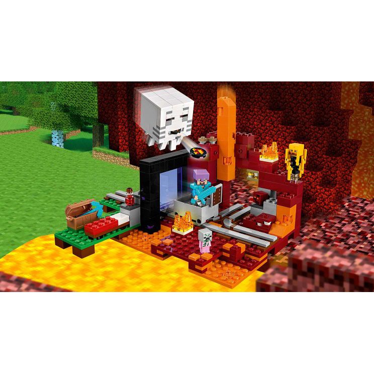 LEGO Minecraft 21143 Cổng vào thế giới Nether - 470 chi tiết