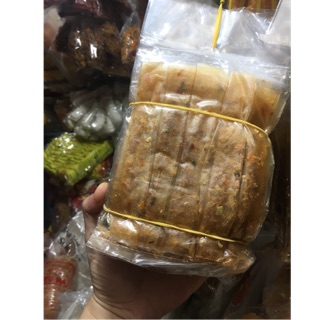 Bánh tráng cuốn dẻo tỏi hành muối (10 bịch/sâu)