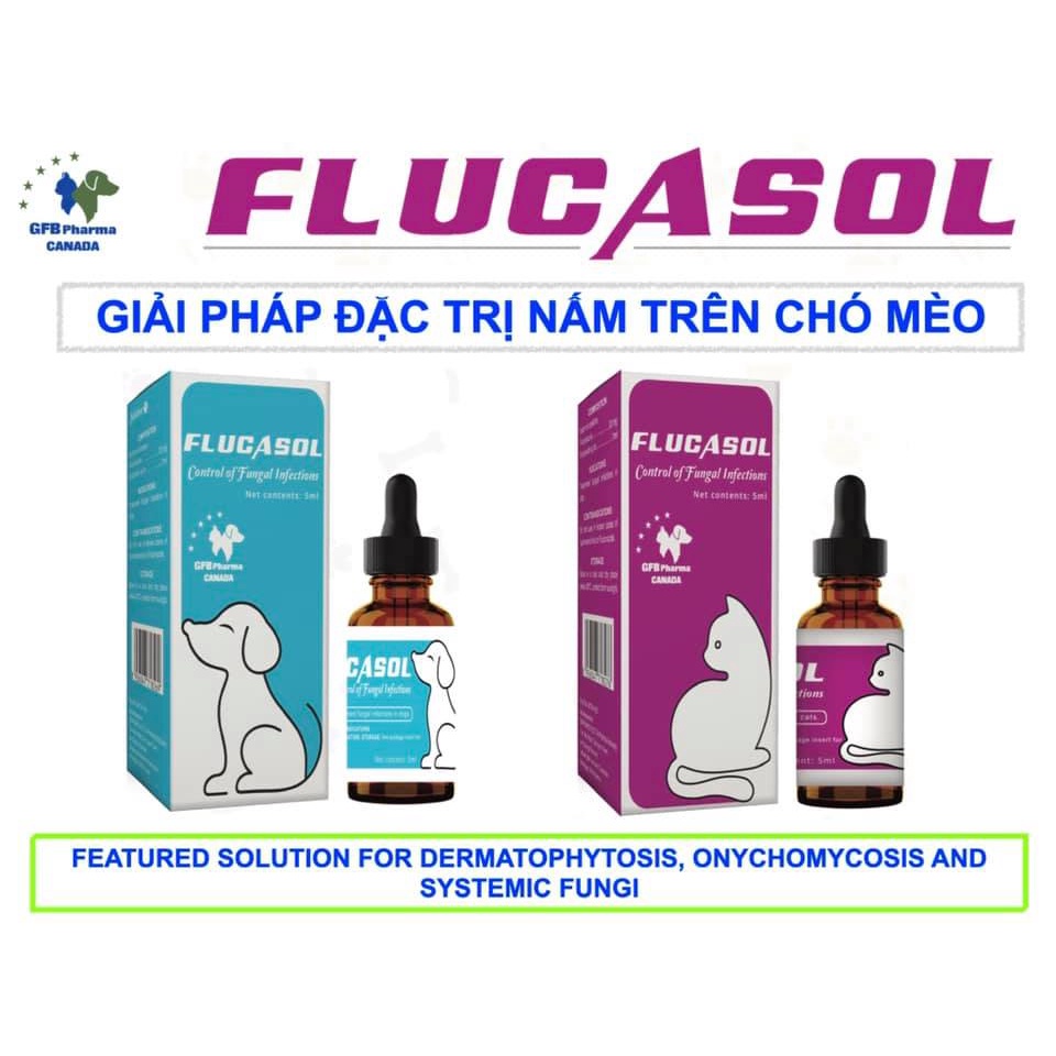 FLUCASOL cho mèo 5ml xuất xứ GFP Pharma Canada
